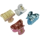 Claw clip 4.0cm marble