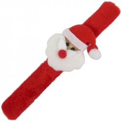 Slap Bracelet Santa Claus Red