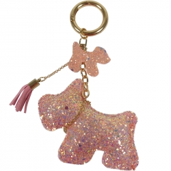 Keyholder Glitter Dogs Pink
