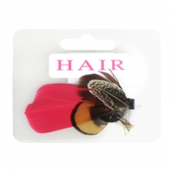 Duckclip feather red