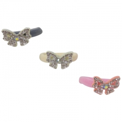 Mini ring bow acrylic stones
