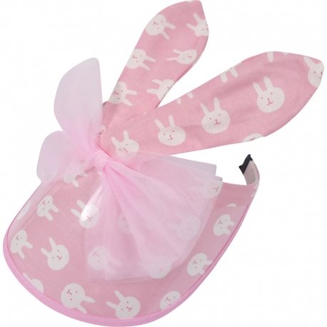 Suncap Children Bunny Ears Bow Pink