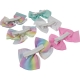 Duck clip bow pastel/rainbow