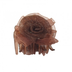 Claw clip 3.0cm Rose Brown