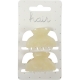 Claw clip 4.0cm nacre ivory