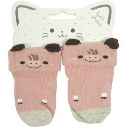 Baby Socks Pig Pink