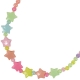 Children necklace/bracelet multi stars