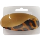 Automatic clip 11cm oval animal gold
