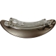 Automatic clip 11cm oval animal brown