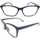 Leesbril Blauw/Beige Marmer