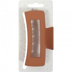 Claw clip 11.0cm open rectangle coral