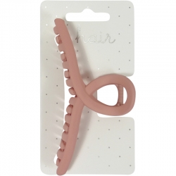 Claw clip 11.0cm loop pink