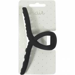 Claw clip 13.0cm loop black